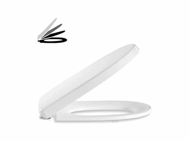 Delight wc bril met softclose mechanisme wit - afbeelding 1 van  4