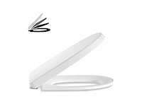 Delight wc bril met softclose mechanisme wit - afbeelding 1 van  4