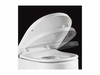 Delight wc bril met softclose mechanisme wit - afbeelding 4 van  4