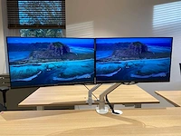 Dell - 23" dubbele monitoren met ergonomische arm (hdmi, dp, vga, usb) - afbeelding 15 van  21