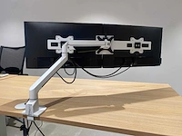 Dell - 23" dubbele monitoren met ergonomische arm (hdmi, dp, vga, usb) - afbeelding 7 van  21