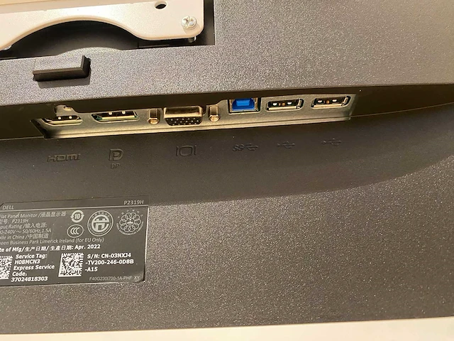 Dell - 23" dubbele monitoren met ergonomische arm (hdmi, dp, vga, usb) - afbeelding 3 van  21