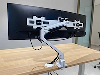 Dell - 23" dubbele monitoren met ergonomische arm (hdmi, dp, vga, usb) - afbeelding 9 van  21