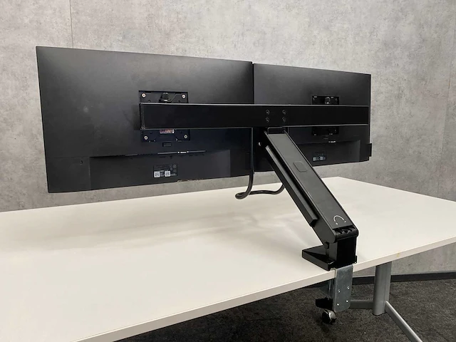 Dell - 24" monitoren op monitorarm - hdmi, dp, vga - afbeelding 2 van  26