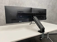 Dell - 24" monitoren op monitorarm - hdmi, dp, vga - afbeelding 2 van  26