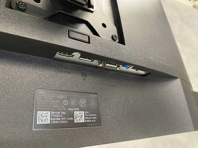 Dell - 24" monitoren op monitorarm - hdmi, dp, vga - afbeelding 13 van  26