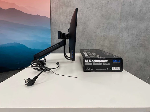 Dell - 24" monitoren op monitorarm - hdmi, dp, vga - afbeelding 19 van  26