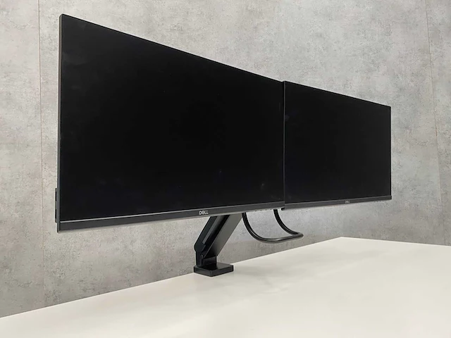 Dell - 24" monitoren op monitorarm - hdmi, dp, vga - afbeelding 20 van  26
