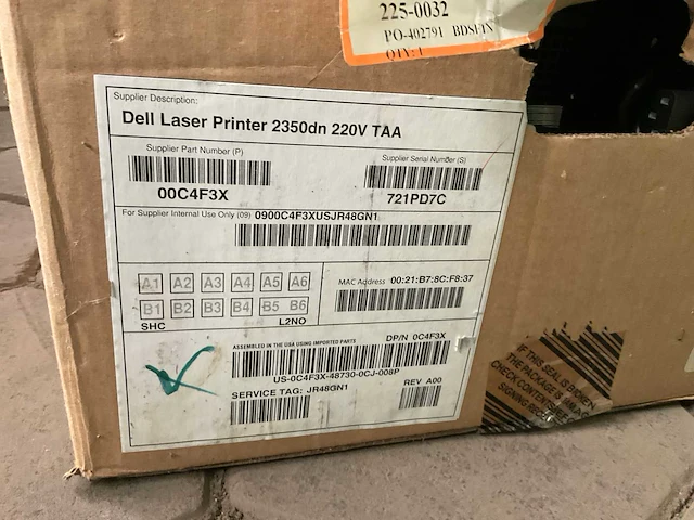 Dell 2350dn laserprinter - afbeelding 3 van  4