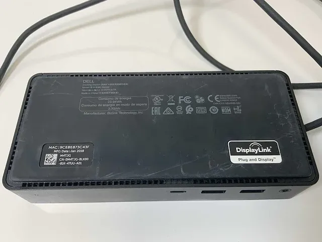 Dell (d6000), universal dock usb docking stations (16x) - afbeelding 7 van  8
