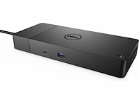 Dell dockingstation - wd19s-130w - usb3.2 gen 2 type-c - zwart - afbeelding 1 van  4