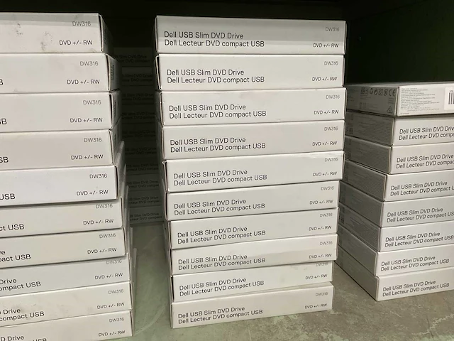 Dell dw316 externel usb dvdrw drive (10x) - afbeelding 7 van  7