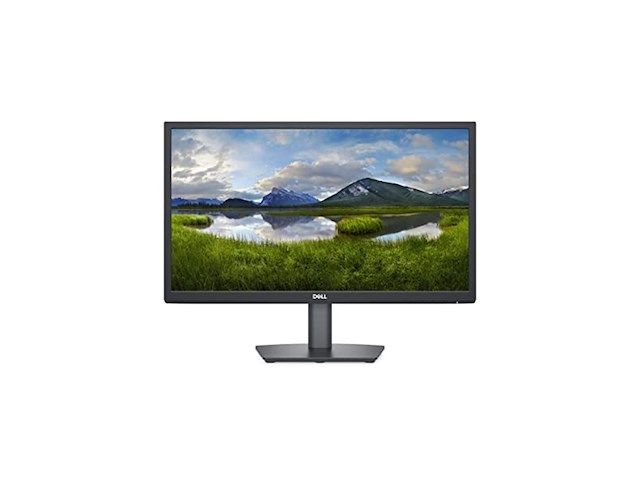 Dell e2222h 21,5 inch full hd (1920x1080) monitor, 60 hz, va, 5 ms, displayport, vga zwart - afbeelding 1 van  5