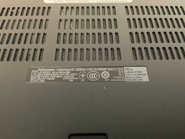 Dell e7450 laptop - afbeelding 6 van  6