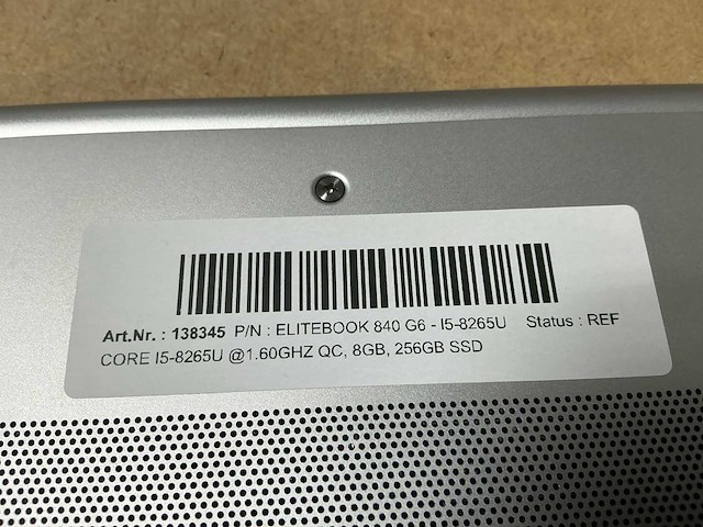 Dell elitebook 840 g6 - i5-8265u laptop - afbeelding 4 van  5
