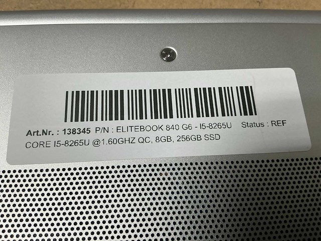 Dell elitebook 840 g6 - i5-8265u laptop - afbeelding 4 van  5
