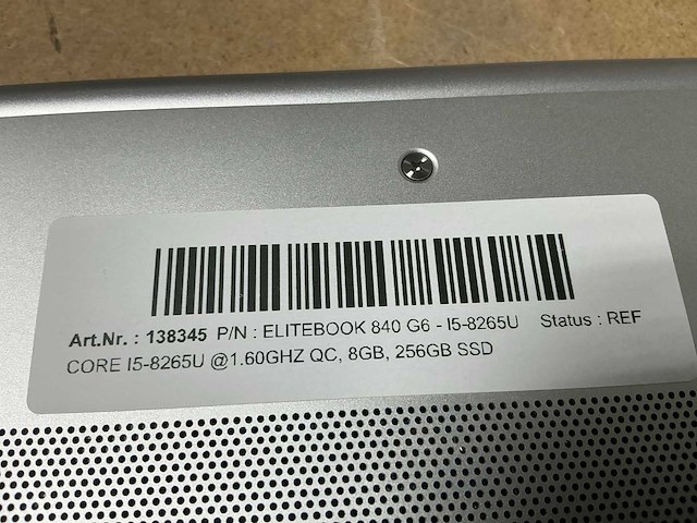 Dell elitebook 840 g6 - i5-8265u laptop - afbeelding 4 van  5