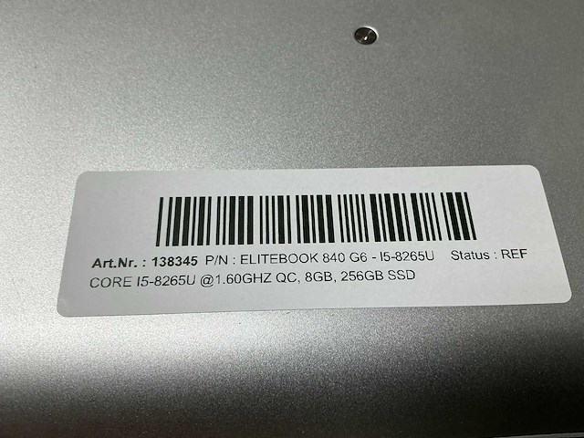 Dell elitebook 840 g6 - i5-8265u laptop - afbeelding 4 van  5