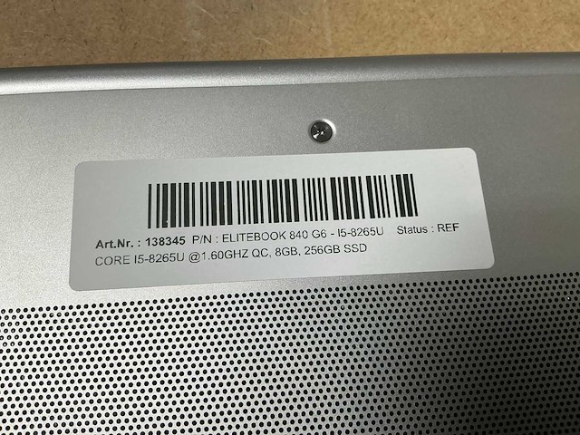 Dell elitebook 840 g6 - i5-8265u laptop - afbeelding 3 van  4