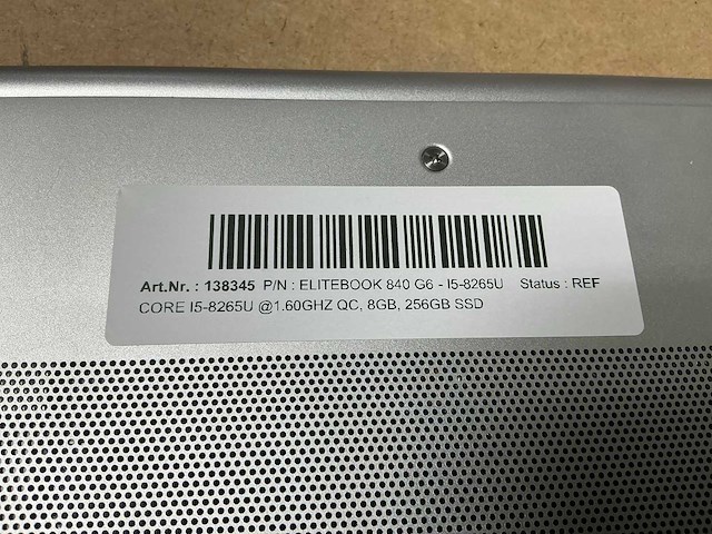 Dell elitebook 840 g6 - i5-8265u laptop - afbeelding 3 van  4