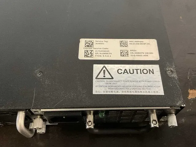 Dell emc force10 s4810 19" switch - afbeelding 7 van  7