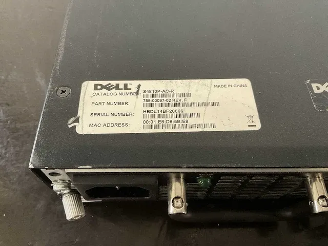 Dell emc force10 s4810 19" switch - afbeelding 5 van  7