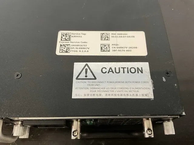 Dell emc force10 s4810 19" switch - afbeelding 6 van  6