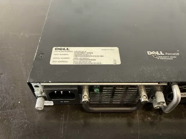 Dell emc force10 s4810 19" switch - afbeelding 5 van  8