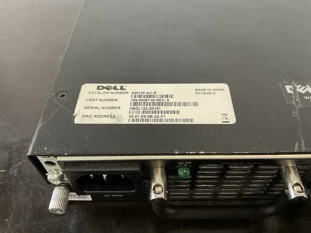 Dell emc force10 s4810 19" switch - afbeelding 5 van  7
