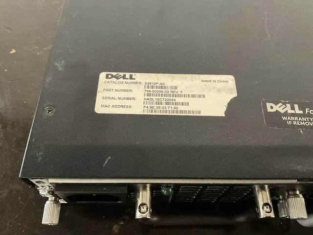 Dell emc force10 s4810 19" switch - afbeelding 5 van  7