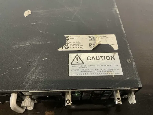 Dell emc force10 s4810 19" switch - afbeelding 6 van  8
