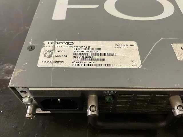 Dell emc force10 s4810p 19" switch - afbeelding 5 van  7