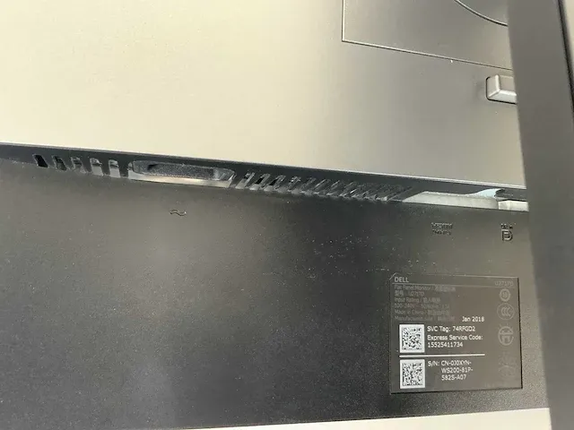 Dell (g2724d) 27”, 2560x1440 (qhd) ips monitor - afbeelding 5 van  7