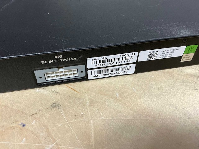 Dell gdtpk 48-port gigabit managed switch - afbeelding 2 van  2