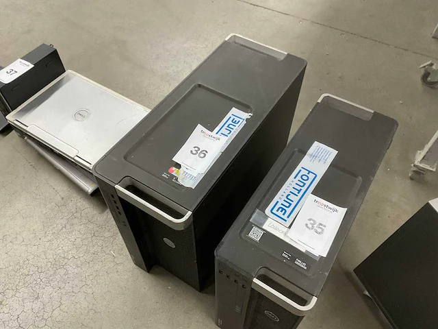 Dell inc. - precision t7600 - desktop - afbeelding 9 van  9