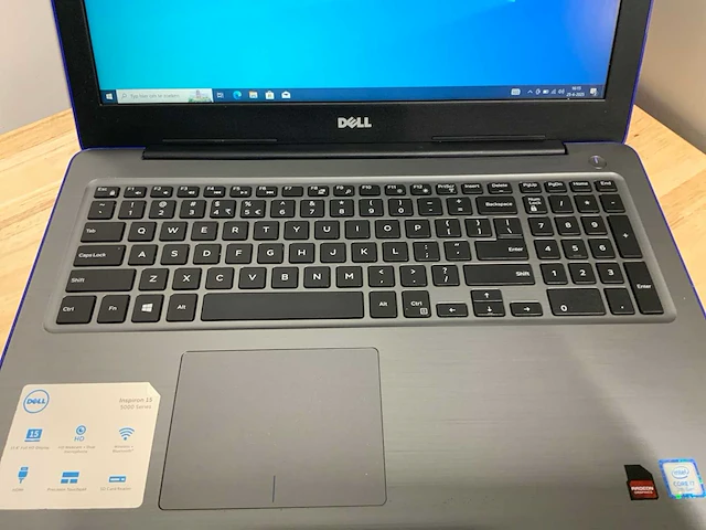 Dell inspiron 5567 (i7 gen7) laptop - afbeelding 5 van  9