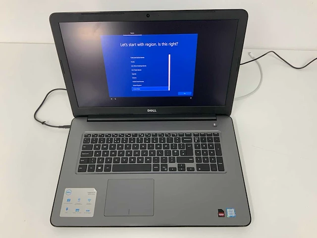 Dell inspiron 5767 laptop - afbeelding 1 van  4
