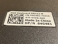 Dell kb212-b toetsenbord (10x) - afbeelding 4 van  6