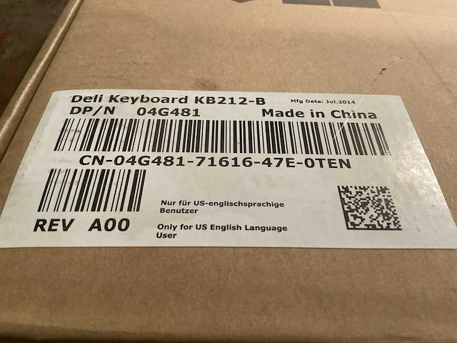 Dell kb212-b toetsenbord (10x) - afbeelding 5 van  6