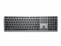 Dell kb700 toetsenbord rfdraadloos + bluetooth azerty belgisch grijs - afbeelding 1 van  1