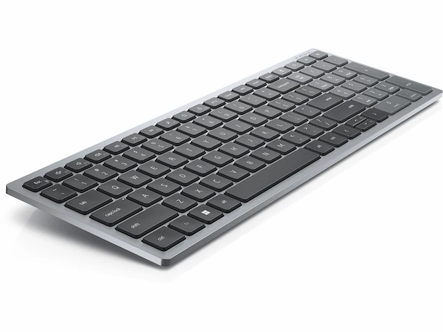 Dell kb740 toetsenbord rfdraadloos + bluetooth qwerty us international grijszwart - afbeelding 1 van  3