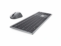 Dell km7321w toetsenbord inclusief muis kantoor rfdraadloos + bluetooth qwertz duits grijs, titanium
