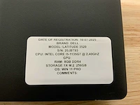 Dell latitude 3520 laptop - afbeelding 6 van  7