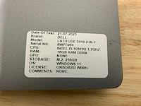Dell latitude 5310 2-in-1 laptop (2x) - afbeelding 9 van  10