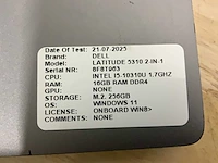 Dell latitude 5310 2-in-1 laptop (2x) - afbeelding 9 van  10