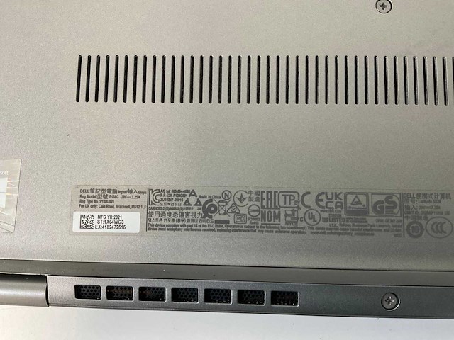 Dell latitude 5320 13.3”, core(tm) i7 11th gen, 16 gb ram, 512 gb nvme laptop - afbeelding 7 van  7