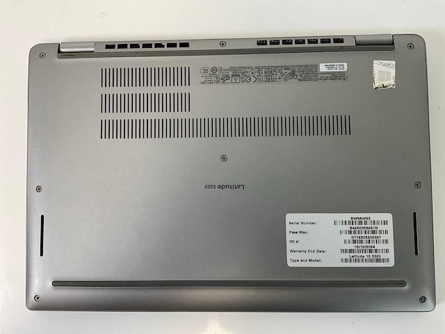 Dell latitude 5320 13.3”, core(tm) i7 11th gen, 16 gb ram, 512 gb nvme laptop - afbeelding 6 van  7