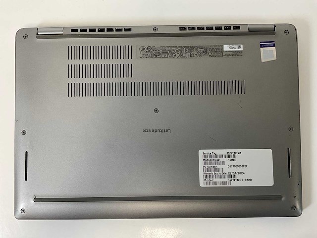 Dell latitude 5320 13.3”, core(tm) i7 11th gen, 16 gb ram, 512 gb nvme laptop - afbeelding 6 van  7