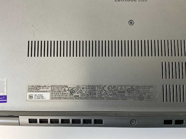 Dell latitude 5320 13.3”, core(tm) i7 11th gen, 16 gb ram, 512 gb nvme laptop - afbeelding 7 van  7