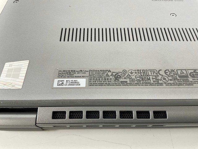 Dell latitude 5320 13.3”, core(tm) i7 11th gen, 16 gb ram, 512 gb nvme laptop - afbeelding 7 van  7